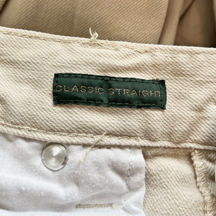 RALPH LAUREN ラルフローレン　オフホワイトデニムパンツ　　　ptｰ5 | Vintage.City 古着屋、古着コーデ情報を発信