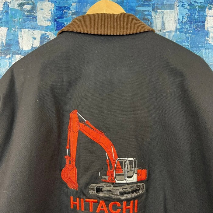 デトロイトジャケット 企業刺繍 2XL 日立 HITACHI | Vintage.City 古着屋、古着コーデ情報を発信