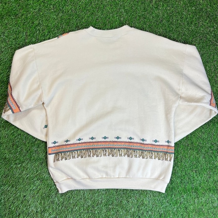 90s Native American Design Sweatshirt | Vintage.City 古着屋、古着コーデ情報を発信