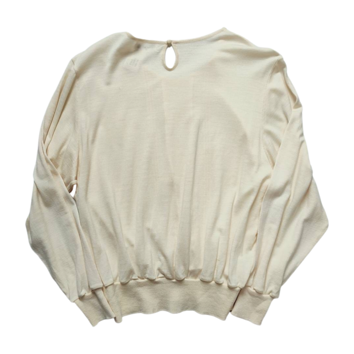 Pierre Cardin Light Sweater White | Vintage.City Vintage Shops, Vintage Fashion Trends