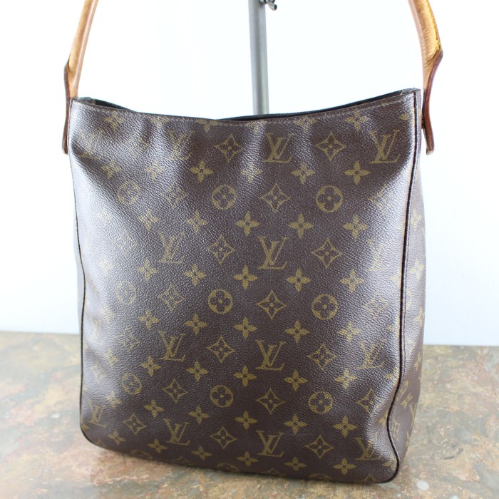 LOUIS VUITTON ルイヴィトンルーピングモノグラムトートバッグ | Vintage.City Vintage Shops, Vintage Fashion Trends
