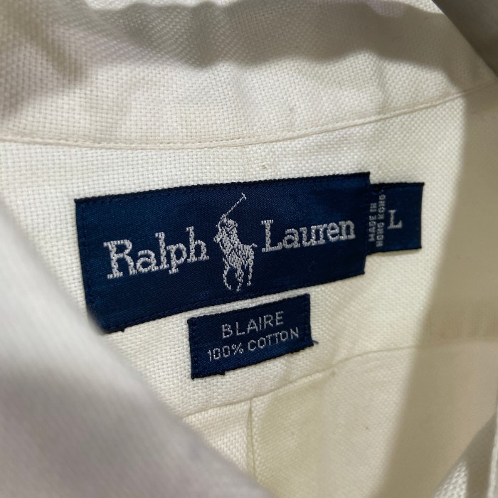 『送料無料』RalphLauren 90s BLAIRE ボタンダウン長袖シャツ | Vintage.City 古着屋、古着コーデ情報を発信