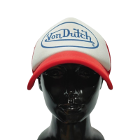Von Dutch Logo Cap Red White | Vintage.City 古着屋、古着コーデ情報を発信