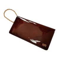 Nina Ricci Clutch Bag Brown Gold | Vintage.City 빈티지숍, 빈티지 코디 정보