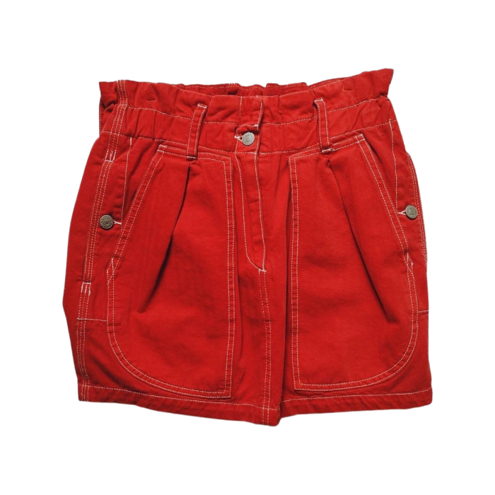 Isabel Marant Etoile Denim Skirt Red | Vintage.City 빈티지숍, 빈티지 코디 정보