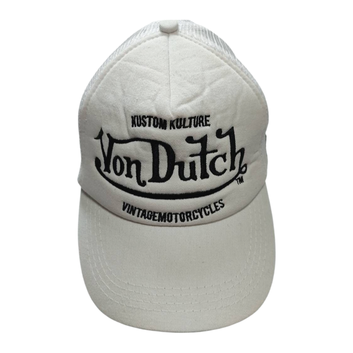 Von Dutch Cap White | Vintage.City 古着屋、古着コーデ情報を発信
