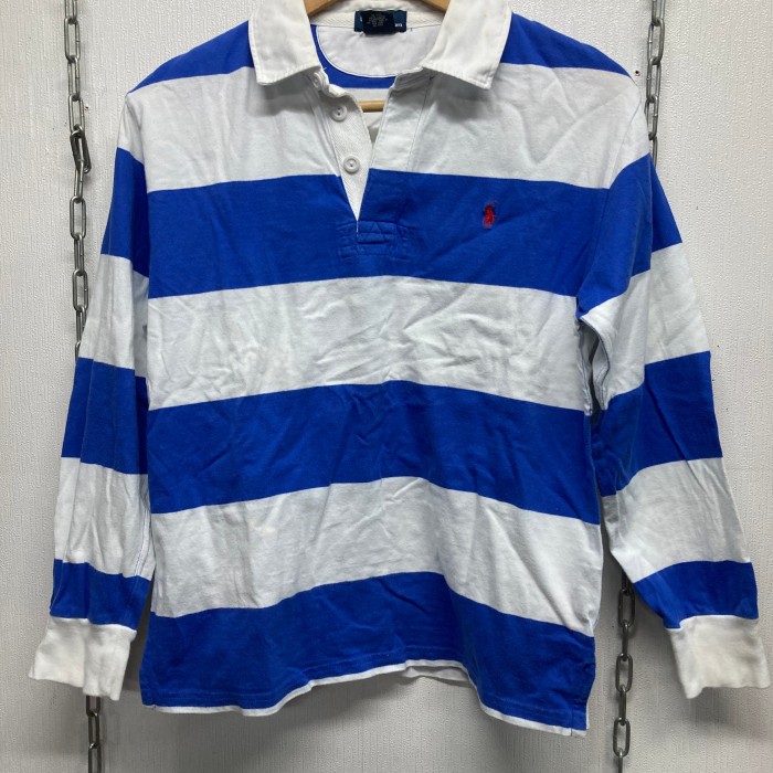 Polo by Ralph Laurenボーダー柄 ラガーシャツ M12/14 | Vintage.City 빈티지숍, 빈티지 코디 정보