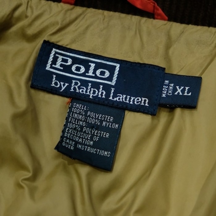 00s Ralph Lauren quilting vest | Vintage.City 古着屋、古着コーデ情報を発信