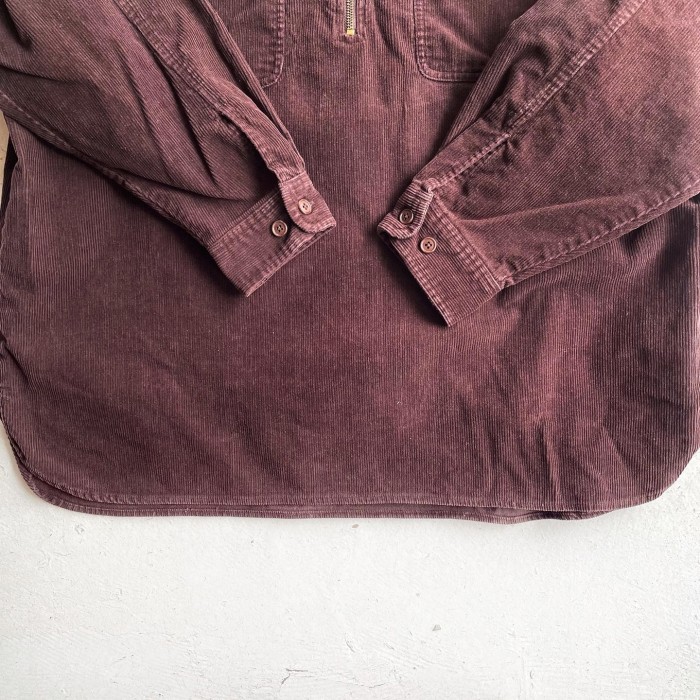 1990s Eddie Bauer ハーフジップ　コーデュロイシャツジャケット | Vintage.City 古着屋、古着コーデ情報を発信