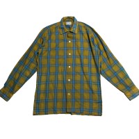60s towncraft box check shirt | Vintage.City ヴィンテージ 古着