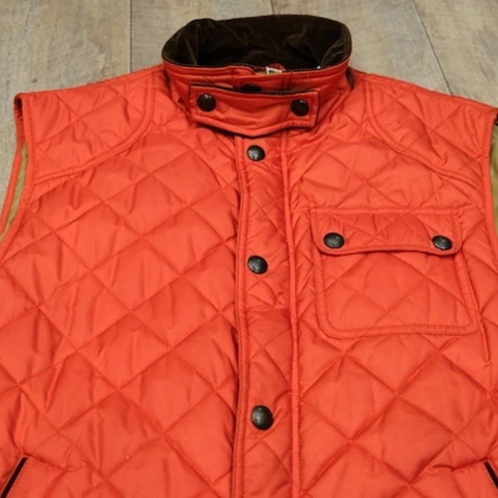 00s Ralph Lauren quilting vest | Vintage.City 古着屋、古着コーデ情報を発信