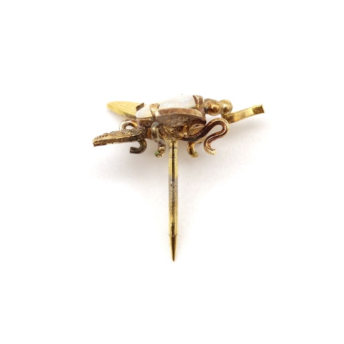 USA Vintage Silver × Opal Bee Stick Pin | Vintage.City 古着屋、古着コーデ情報を発信