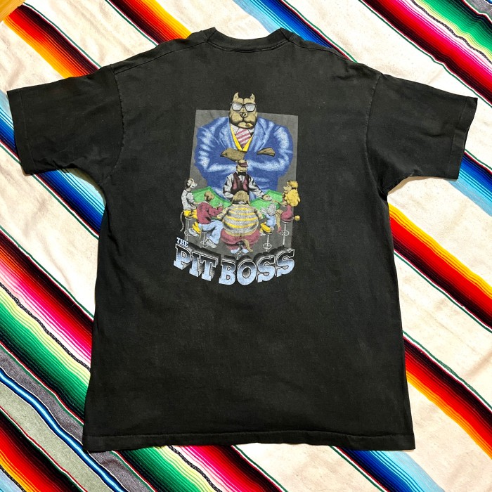 90's TOP DAWG Pitbull T-Shirt | Vintage.City