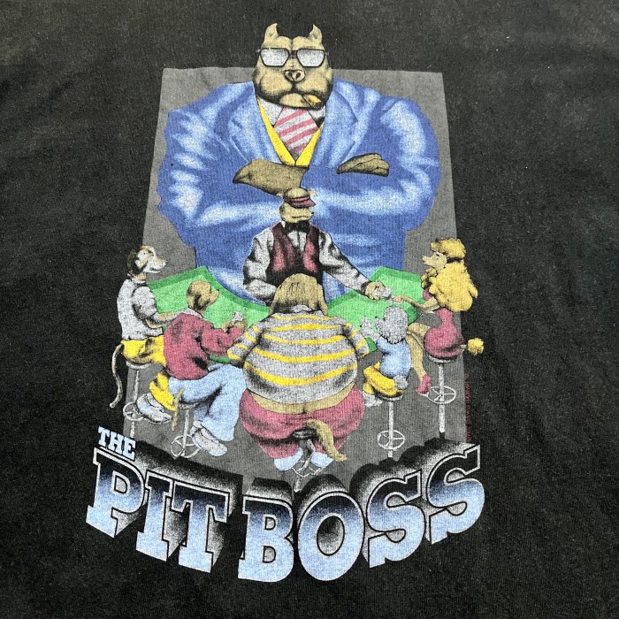 90's TOP DAWG Pitbull T-Shirt | Vintage.City