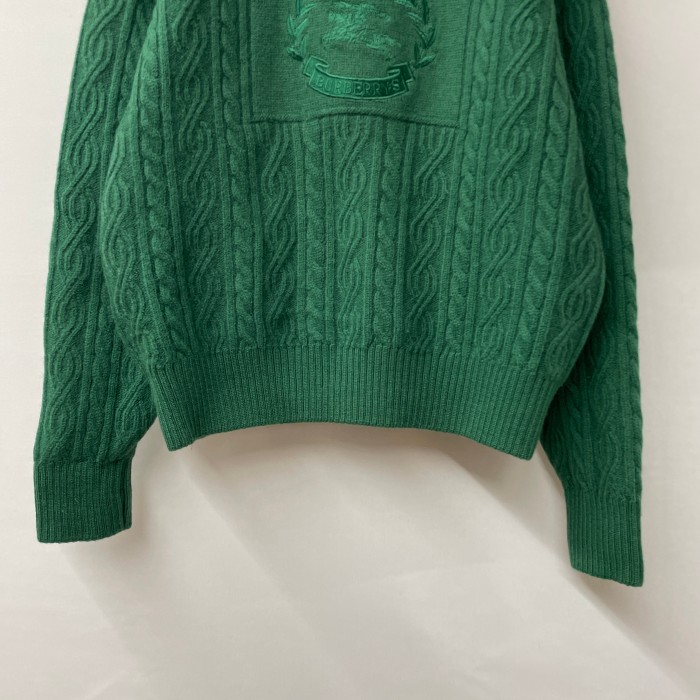 Burberrys knit ニット バーバリーズ 緑 | Vintage.City