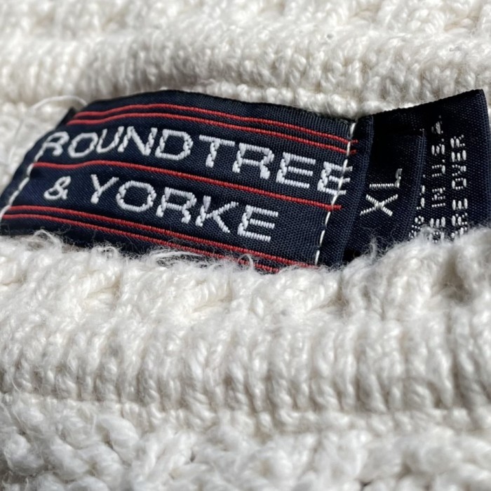 ROUNDTREE & YORKE ︎low gauge cotton knit | Vintage.City 古着屋、古着コーデ情報を発信