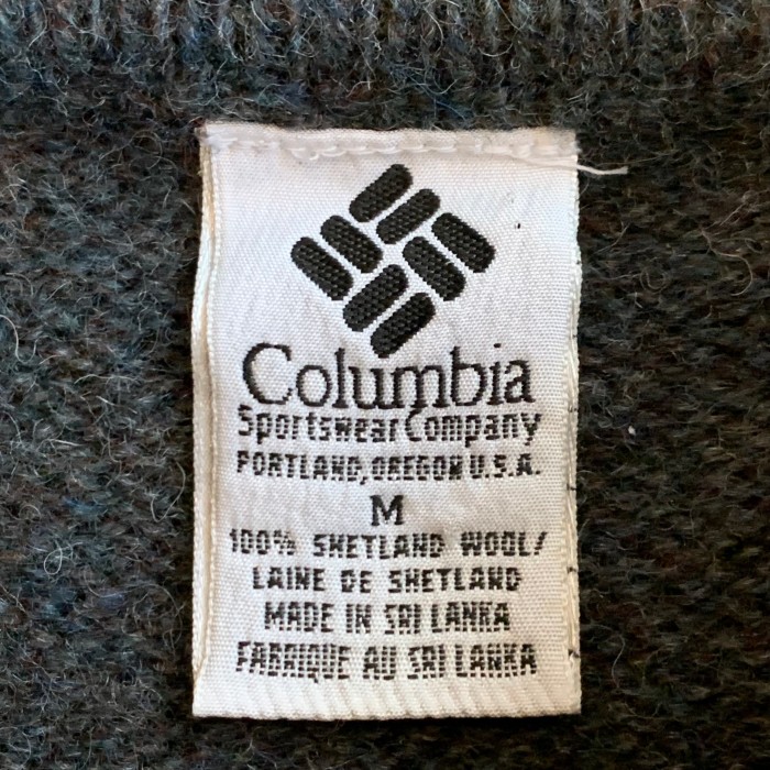 90s columbia v neck shetland wool knit | Vintage.City 빈티지숍, 빈티지 코디 정보