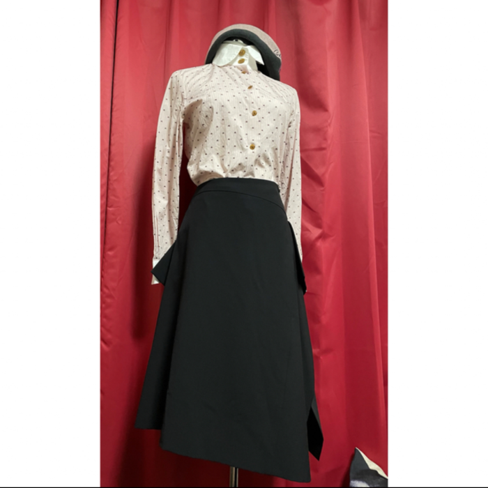 ヴィヴィアン ウエストウッド スーツ ウール 黒 ライディング スカート-