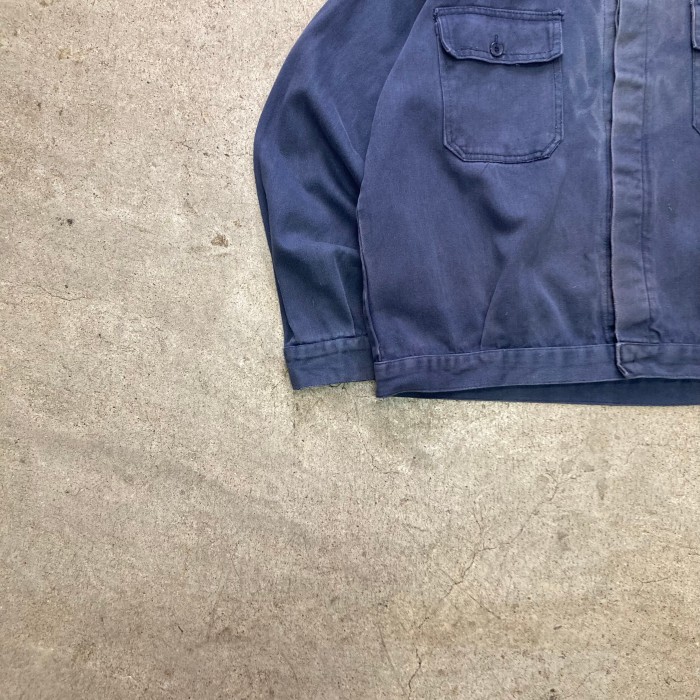 Vintage Euro Cotton Work Jacket | Vintage.City 古着屋、古着コーデ情報を発信