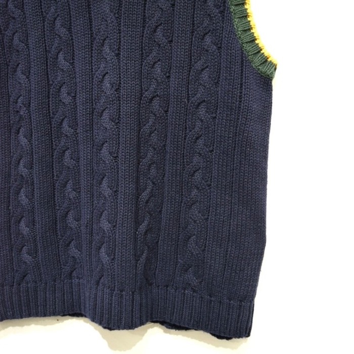 " GAP " cotton x ramie tilden knit vest | Vintage.City 빈티지숍, 빈티지 코디 정보