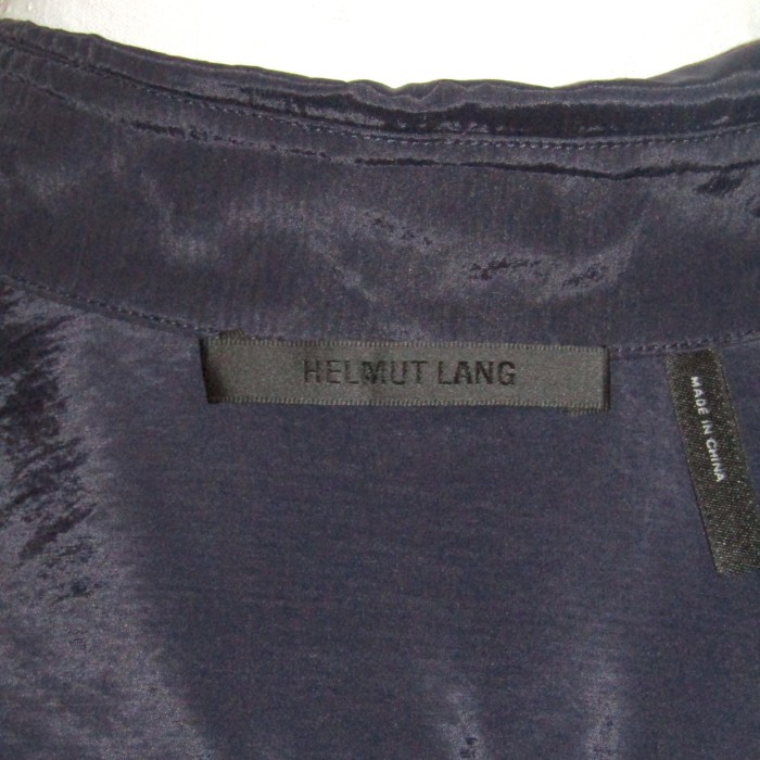 HELMUT LANG Navy Shirt Jacket | Vintage.City 古着屋、古着コーデ情報を発信