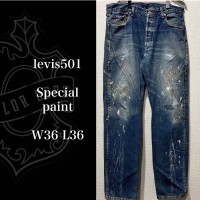 levis501 Special paint W36 L36 | Vintage.City Vintage Shops, Vintage Fashion Trends