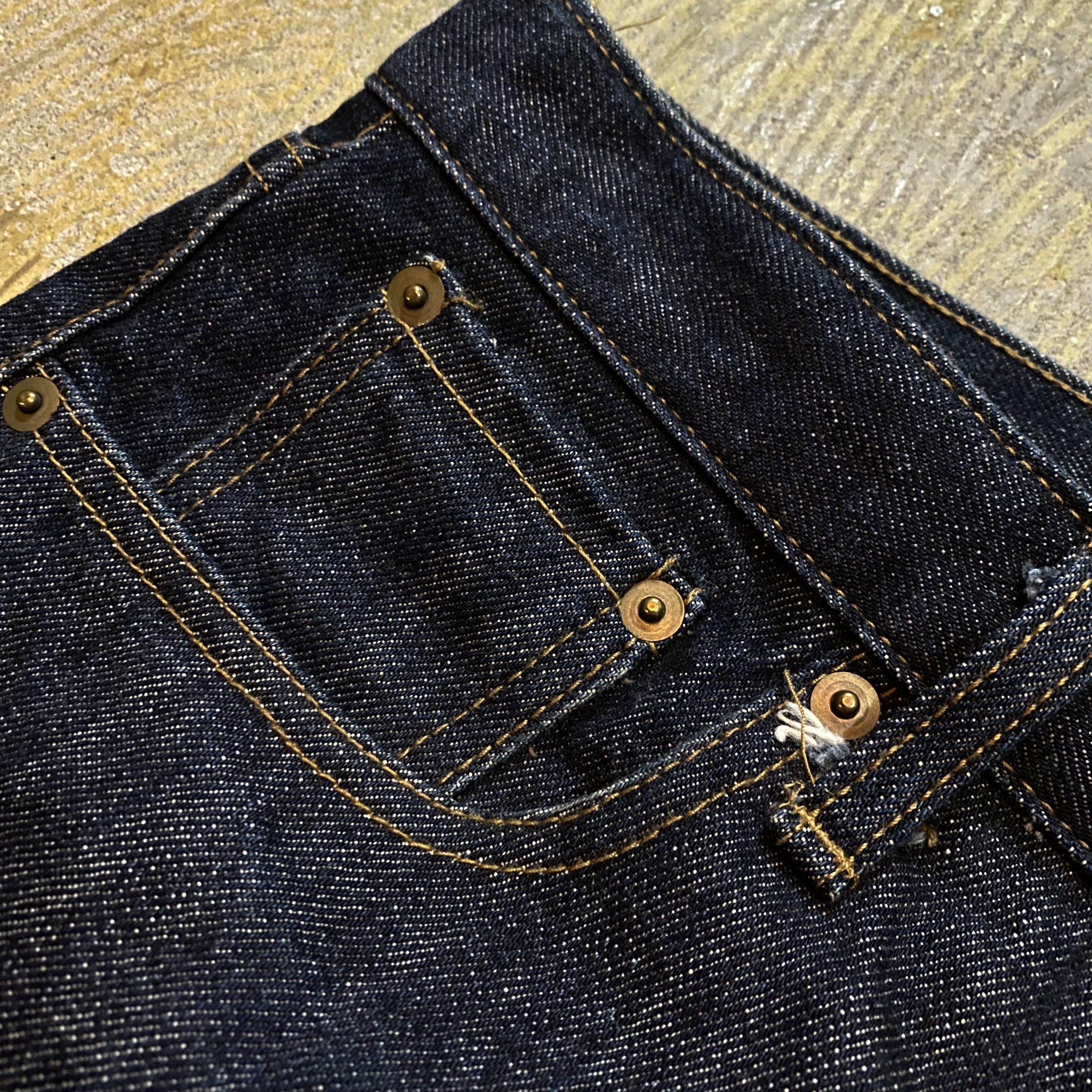 ASIAN CAN CONTROLERZ design denim pants | Vintage.City