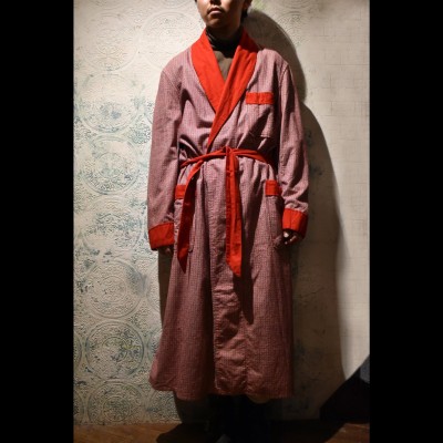 us 1960's cotton flannel gown | Vintage.City ヴィンテージ 古着