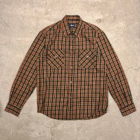 90s OLD STUSSY/Check L/S shirt/USA製/紺タグ | Vintage.City ヴィンテージ 古着