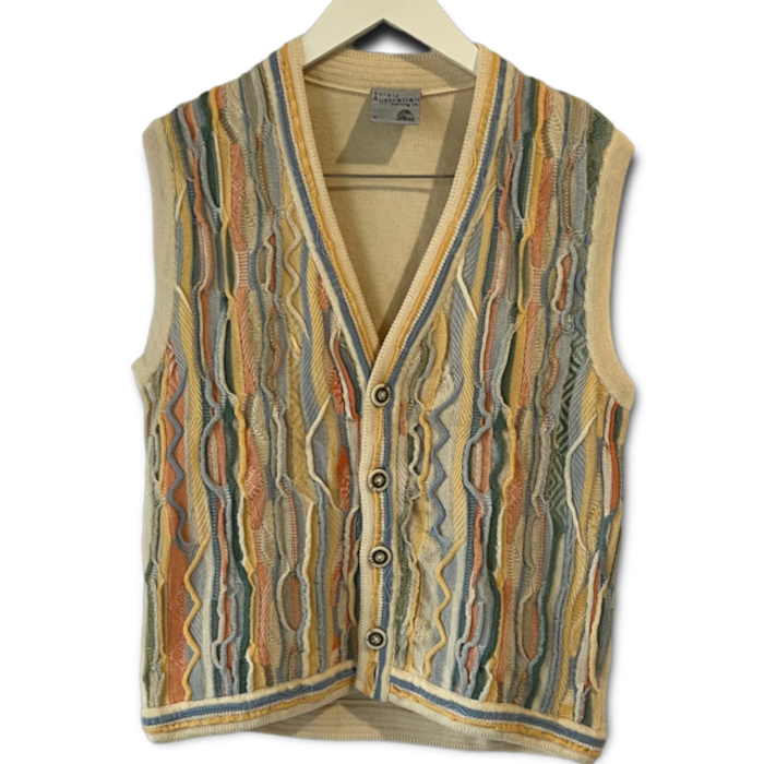 Purely Australian clothing co 3Dニットベスト | Vintage.City