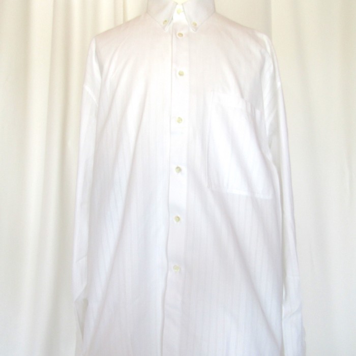 GIANNI VERSACE White Button Down Shirt S | Vintage.City 빈티지숍, 빈티지 코디 정보