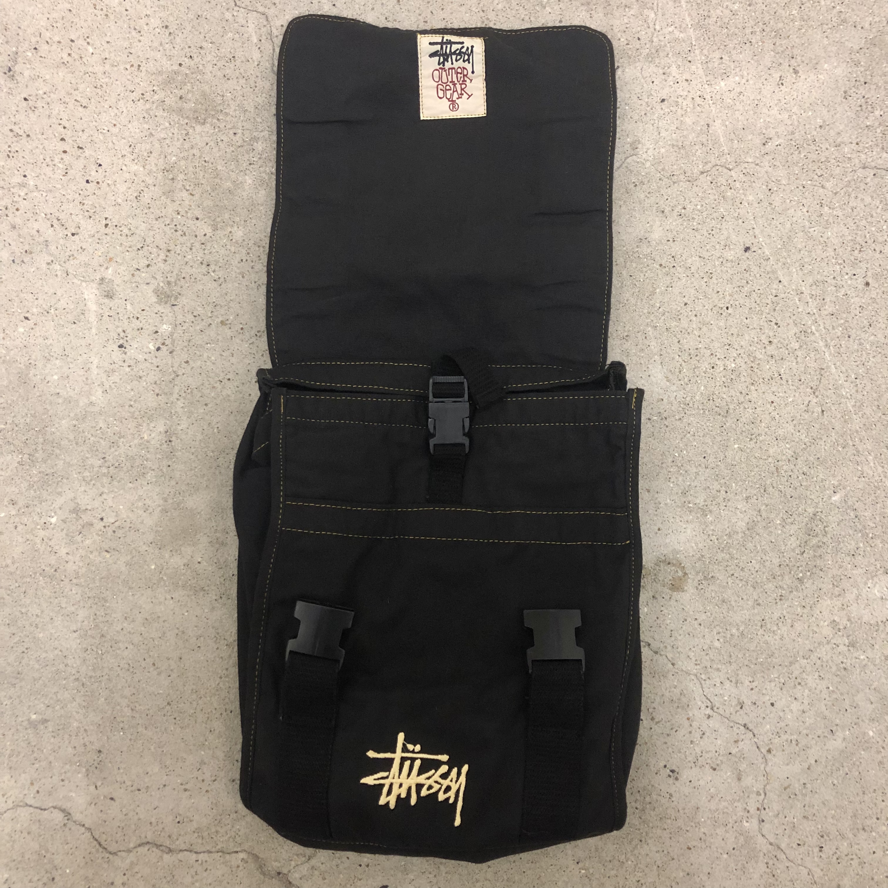 90s OLD STUSSY/Backpack/白タグ/OUTER GEAR | Vintage.City