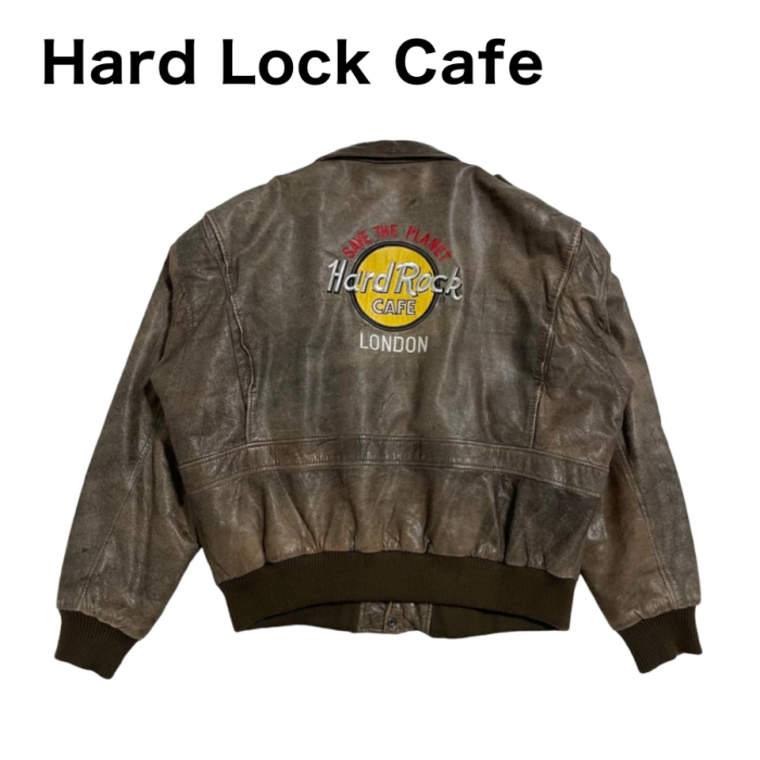 858] Hard Rock Cafe 人気商品 A-2 フライトジャケット | Vintage.City