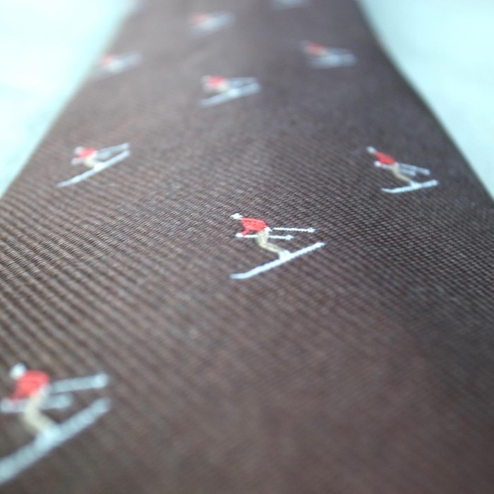 Polo Ralph Lauren ski pattern tie | Vintage.City 古着屋、古着コーデ情報を発信