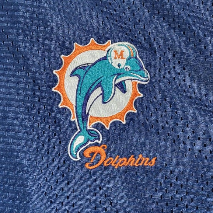 【869】NFL Dolphins(ドルフィンズ)リバーシブルスタジャン 2XL | Vintage.City 빈티지숍, 빈티지 코디 정보
