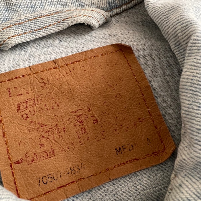 Levi's 70507 USA製 リーバイス デニムジャケット Gジャン M | Vintage.City 古着屋、古着コーデ情報を発信