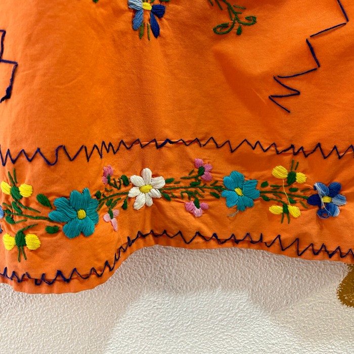 Hand embroidery Mexican dress | Vintage.City 빈티지숍, 빈티지 코디 정보