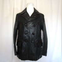 2012 AW TOM FORD Leather P-Coat | Vintage.City 古着屋、古着コーデ情報を発信