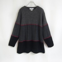 red stitch sweater | Vintage.City ヴィンテージ 古着