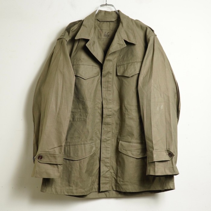 フランス軍 M-47 前期 フィールドジャケット コットンツイル Size46 | Vintage.City 빈티지숍, 빈티지 코디 정보