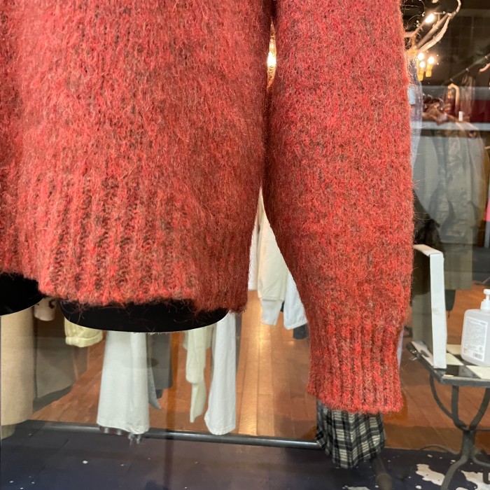 60's V-Neck Mohair Knit | Vintage.City 古着屋、古着コーデ情報を発信