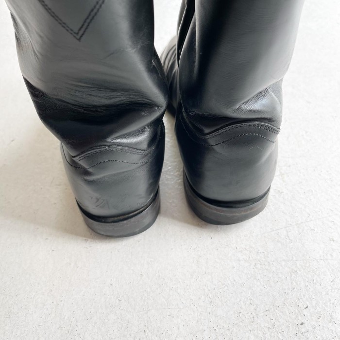 Vintage Justin Roper boots BLACK | Vintage.City 古着屋、古着コーデ情報を発信
