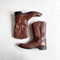 Vintage Justin Roper boots BROWN | Vintage.City 빈티지숍, 빈티지 코디 정보