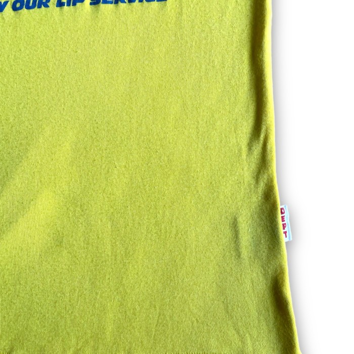 DEPT "LIP SURVICE" Tシャツ | Vintage.City 빈티지숍, 빈티지 코디 정보
