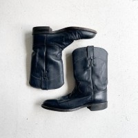 Vintage Justin Roper boots NAVY | Vintage.City 빈티지숍, 빈티지 코디 정보