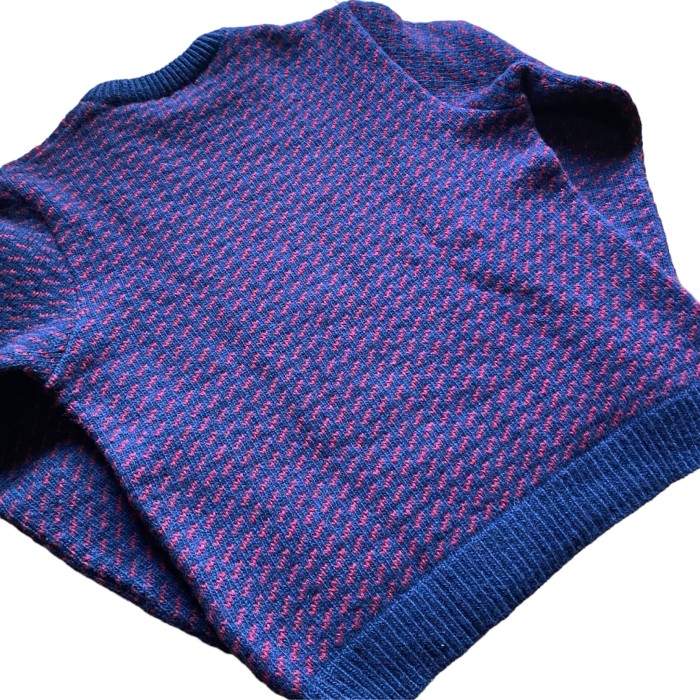 L.L.Bean birds eye crewneck sweater | Vintage.City 빈티지숍, 빈티지 코디 정보