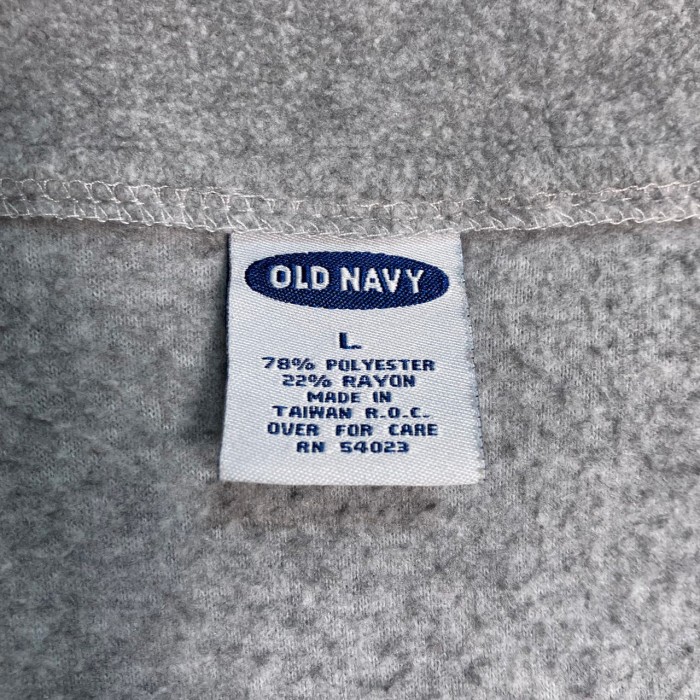 90s OLD NAVY half zip bi-color fleece | Vintage.City 빈티지숍, 빈티지 코디 정보