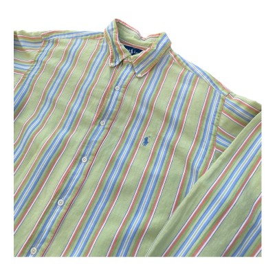 Polo Ralph Lauren stripe shirt | Vintage.City 古着屋、古着コーデ情報を発信