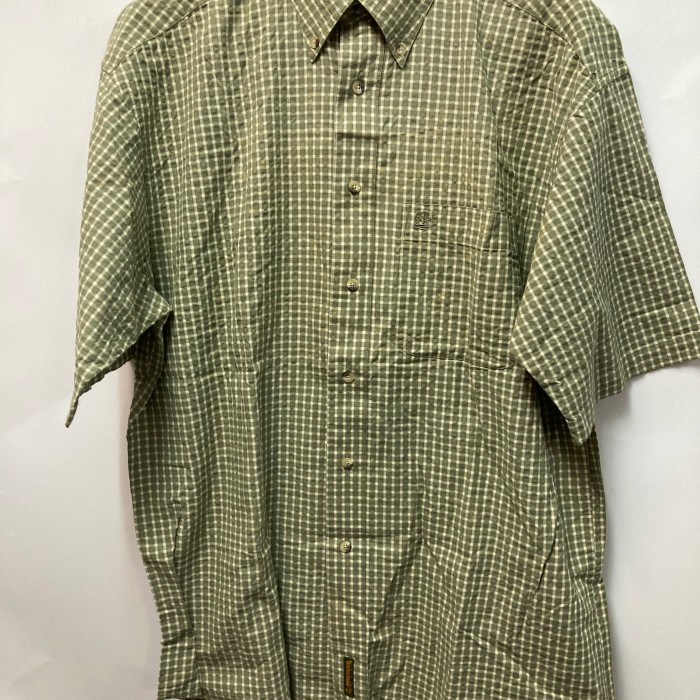 90’s 未使用タグ付きTimberland 半袖シャツ チェックシャツ M | Vintage.City 古着屋、古着コーデ情報を発信