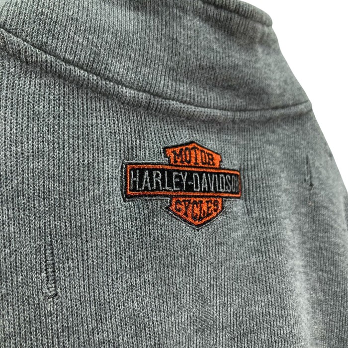 90s HARLEY-DAVIDSON half zip sweatshirt | Vintage.City 古着屋、古着コーデ情報を発信